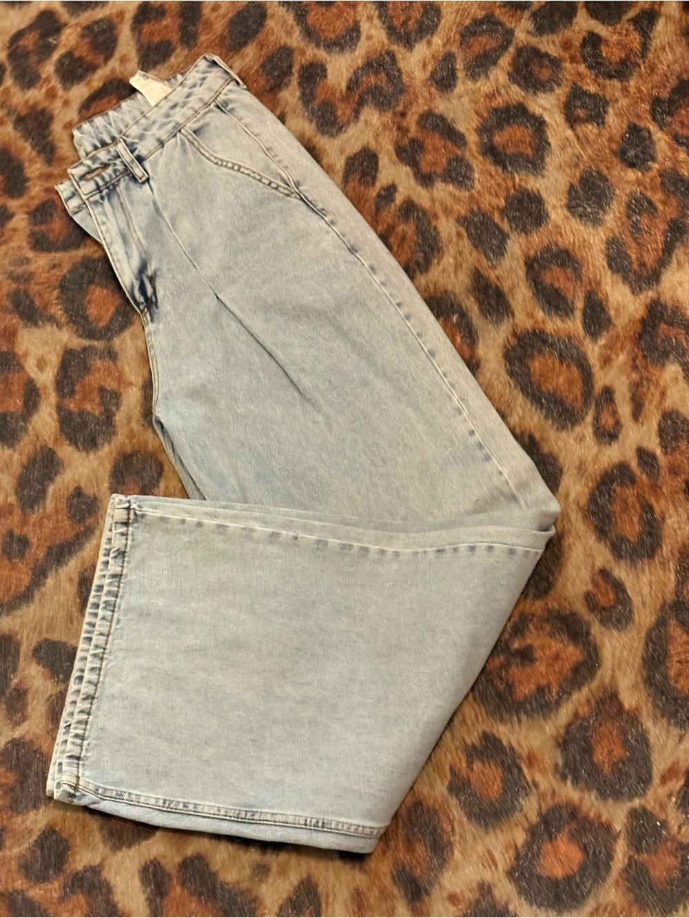 Source Unknown Light Blue Flared Jeans